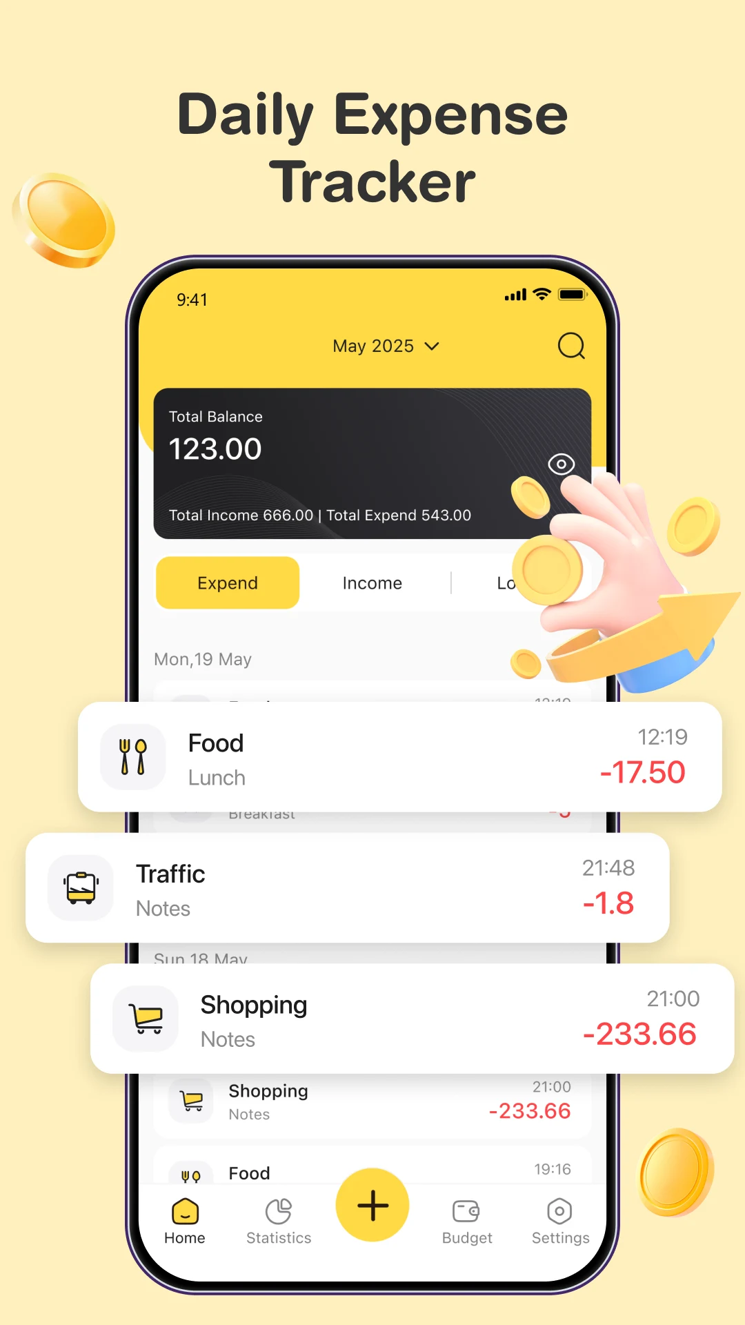 Money Saver - Budget & Expense screenshot
