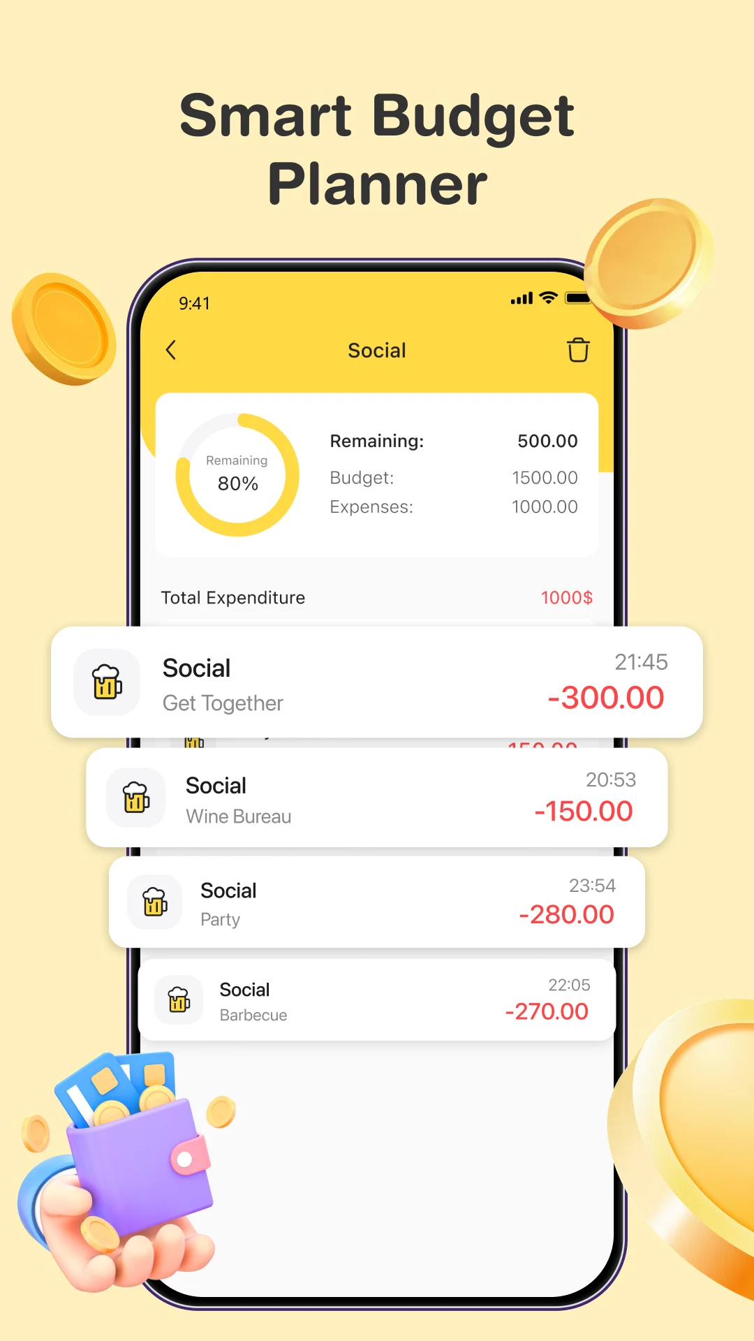 Money Saver - Budget & Expense screenshot