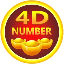 Значок 4D Lucky Number